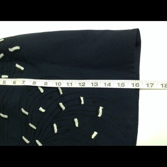 C/MEO Collective Navy Blue Robertson Mini Skirt New Size Large - Picture 7 of 7